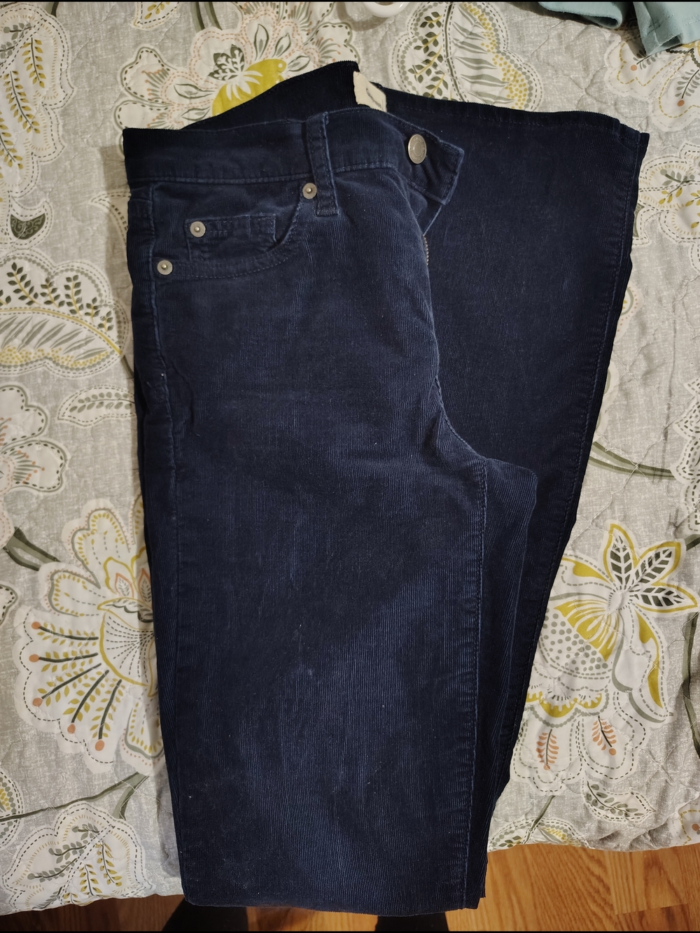 GAP Navy Blue Corduroy Pants